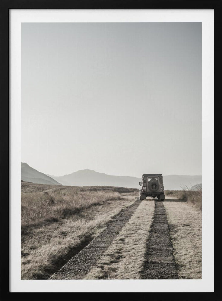 Lonely Road Journey | Poster