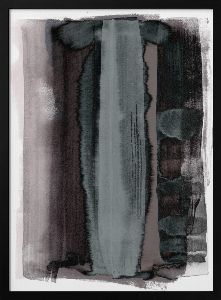 Monochrome Cascade | Poster