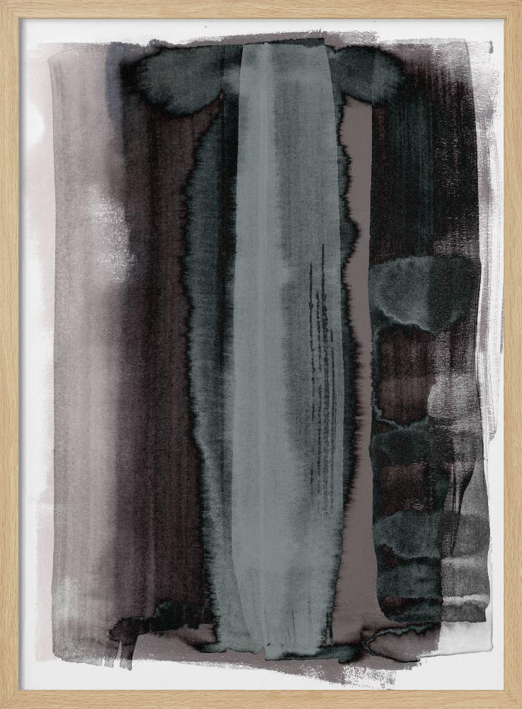 Monochrome Cascade | Poster