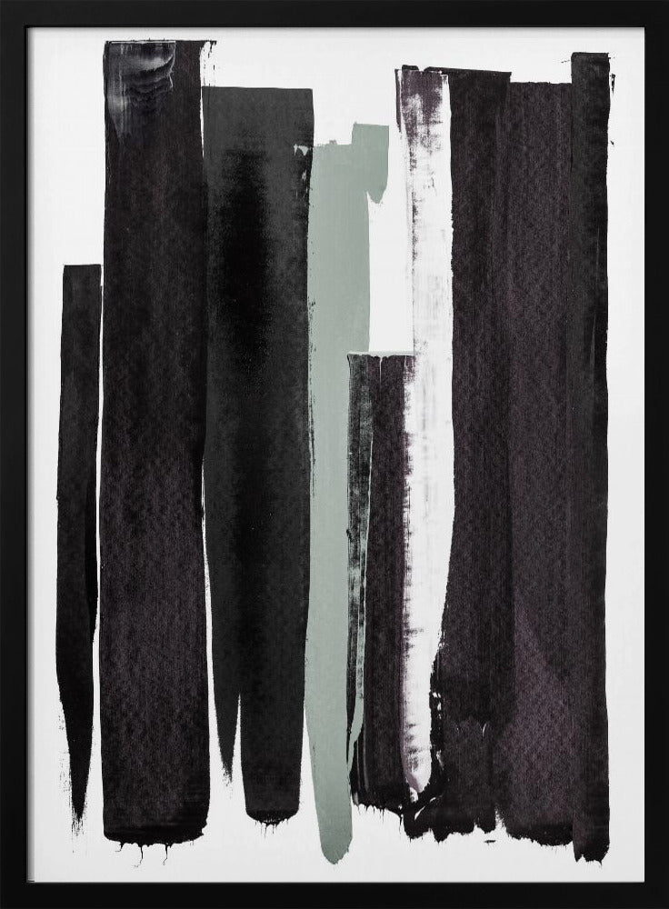 Monochrome Strokes | Poster