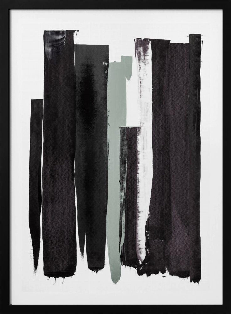 Monochrome Strokes | Poster