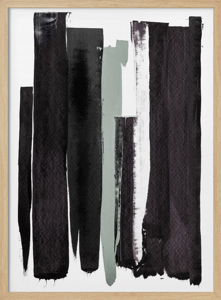 Monochrome Strokes | Poster