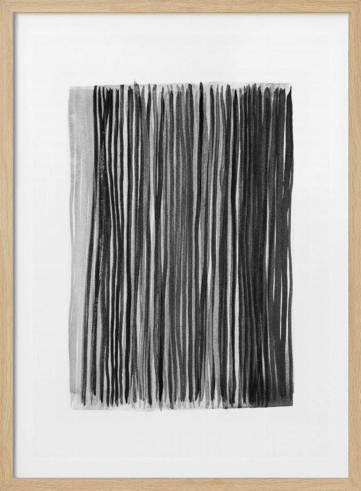 Monochrome Stripes | Poster