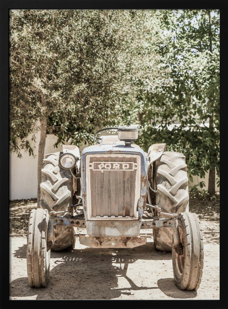 Rugged Tractor Scene | Poster