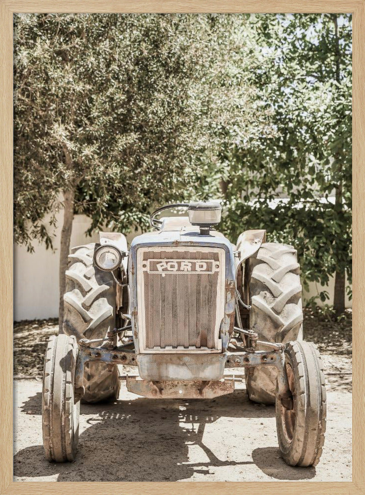 Rugged Tractor Scene | Poster