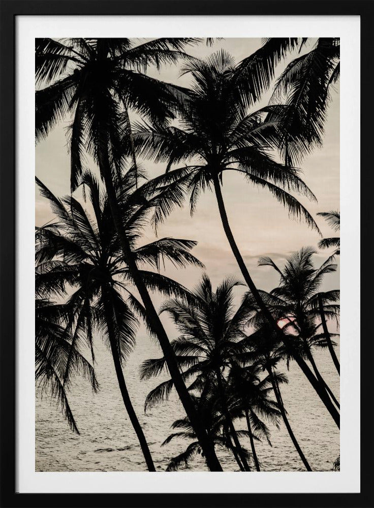 Silhouettes at Sunset | Poster