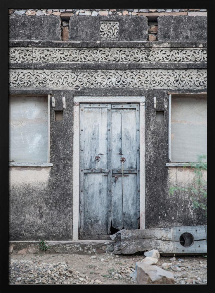 Faded Elegance Door | Poster