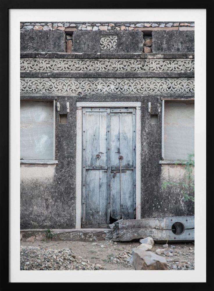Faded Elegance Door | Poster