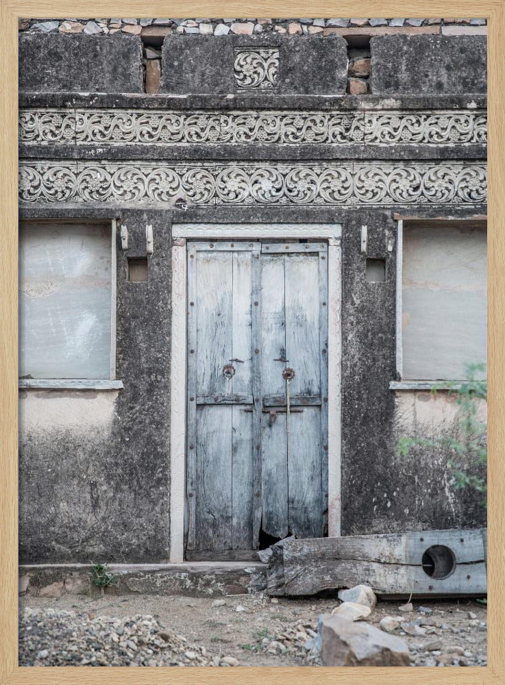 Faded Elegance Door | Poster