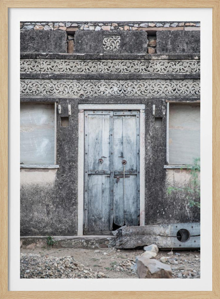 Faded Elegance Door | Poster
