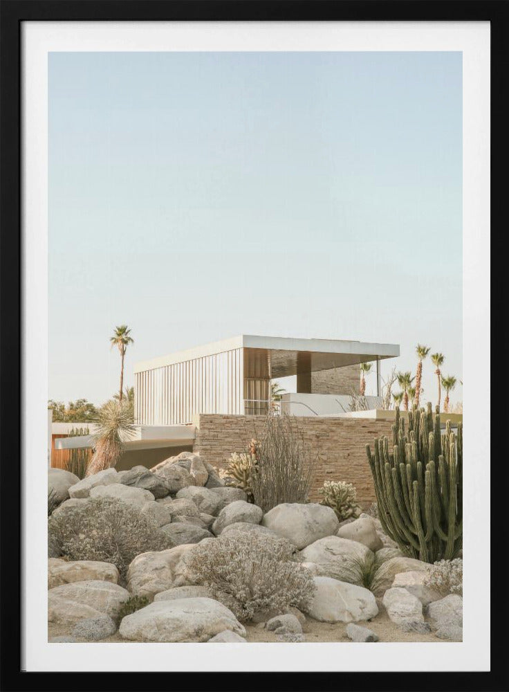 Desert Modern Oasis | Poster
