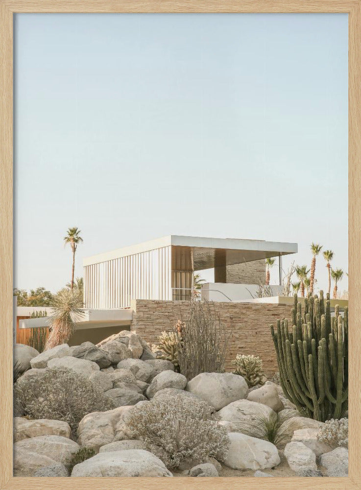 Desert Modern Oasis | Poster