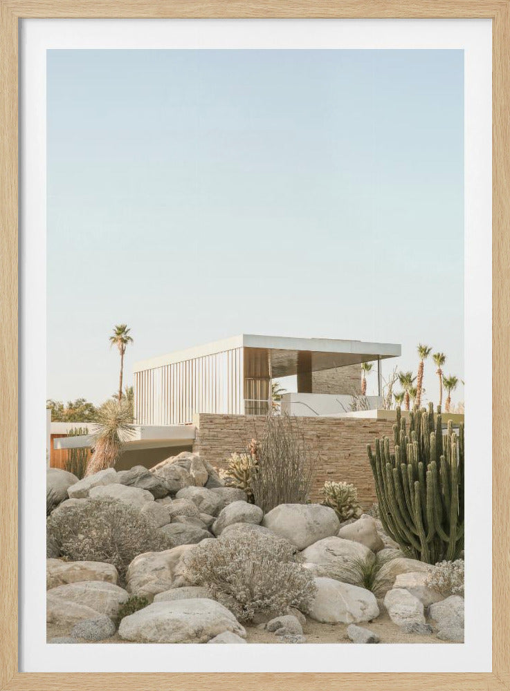 Desert Modern Oasis | Poster