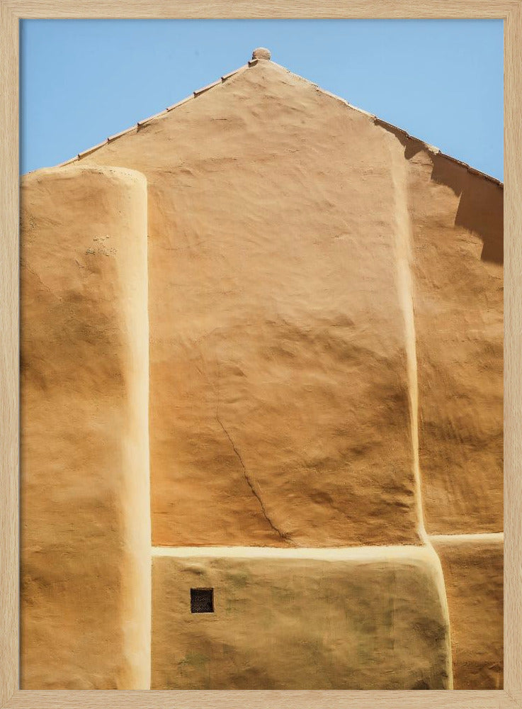 Golden Wall Contours | Poster