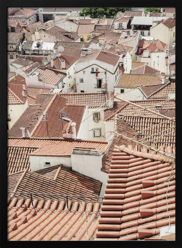 Terracotta Rooftops | Poster