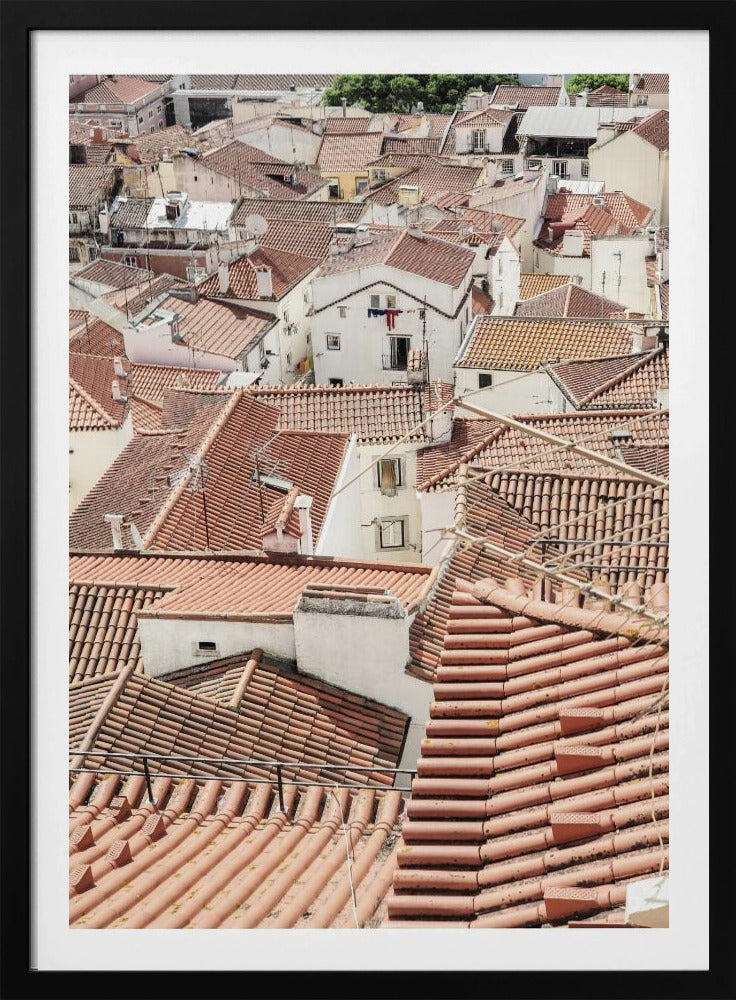 Terracotta Rooftops | Poster