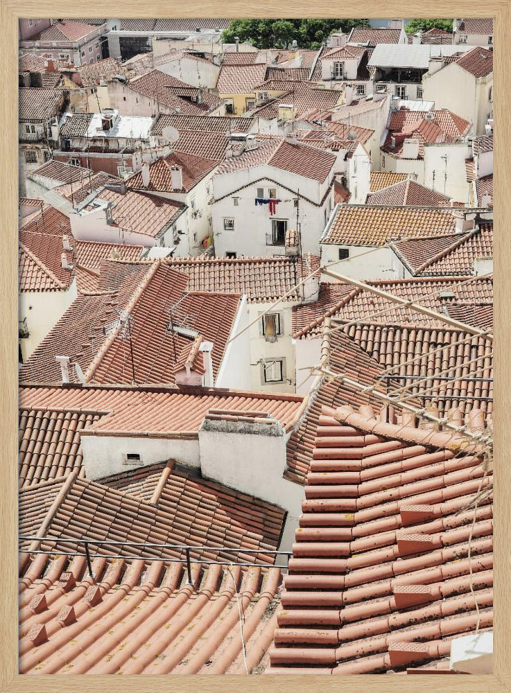 Terracotta Rooftops | Poster