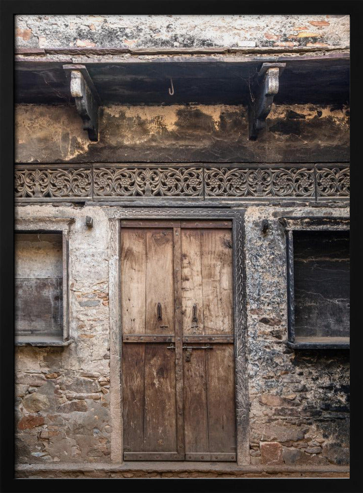 Rustic Heritage Door | Poster