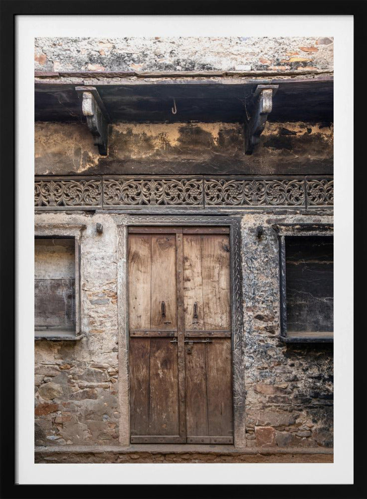 Rustic Heritage Door | Poster