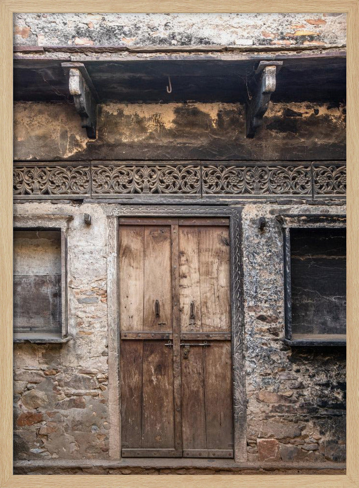Rustic Heritage Door | Poster