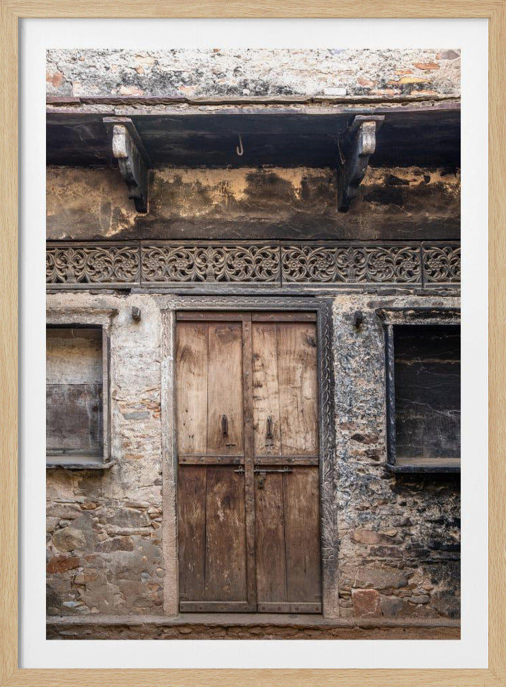 Rustic Heritage Door | Poster