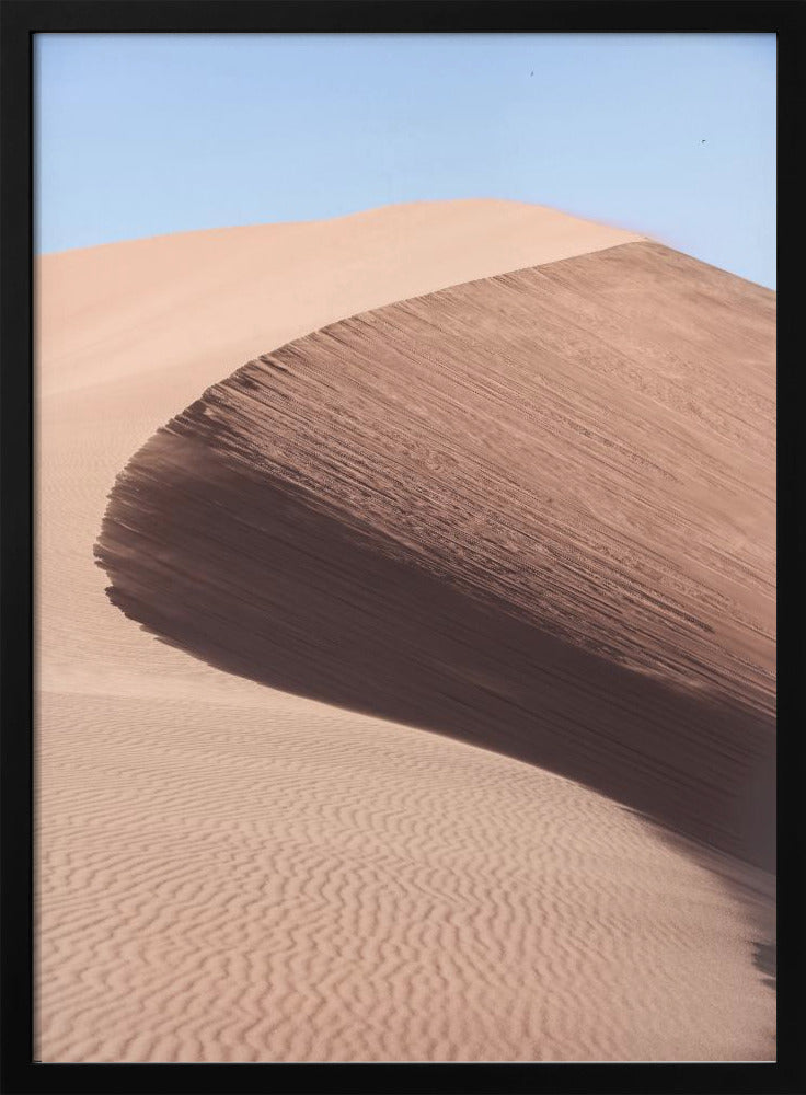 Desert&#039;s Graceful Curve | Poster
