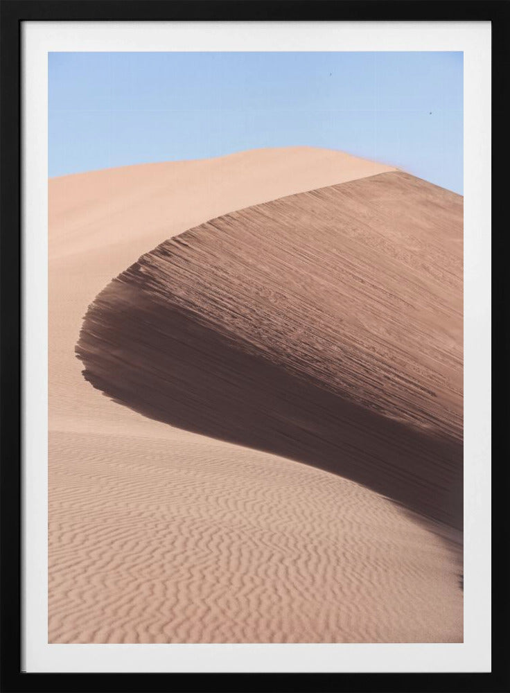 Desert&#039;s Graceful Curve | Poster