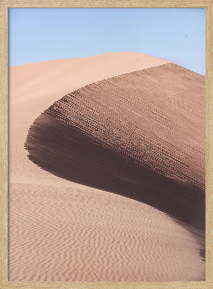 Desert&#039;s Graceful Curve | Poster