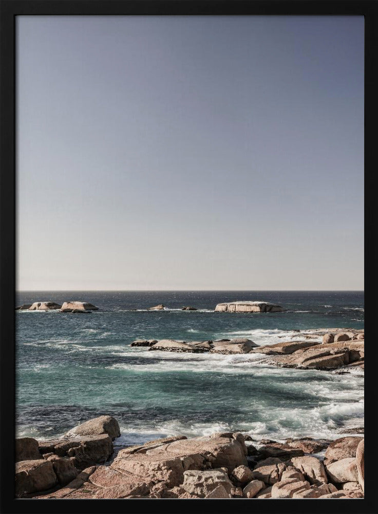 Rocky Coast Serenity | Poster