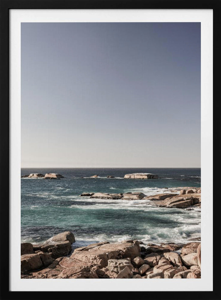 Rocky Coast Serenity | Poster