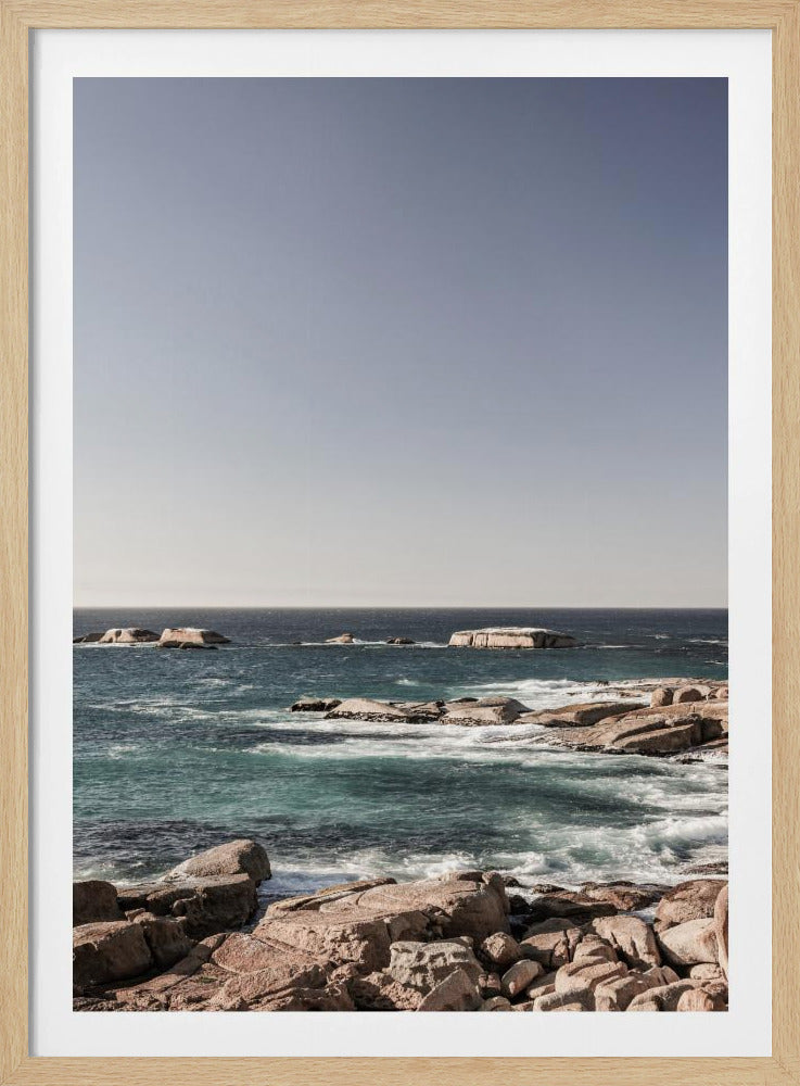 Rocky Coast Serenity | Poster