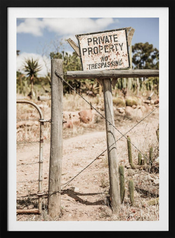 Off-Limits Pathway | Poster