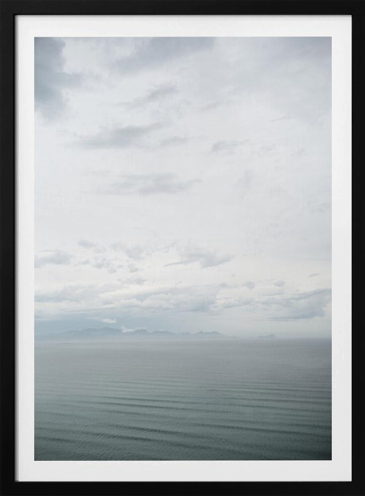 Misty Ocean Calm | Poster