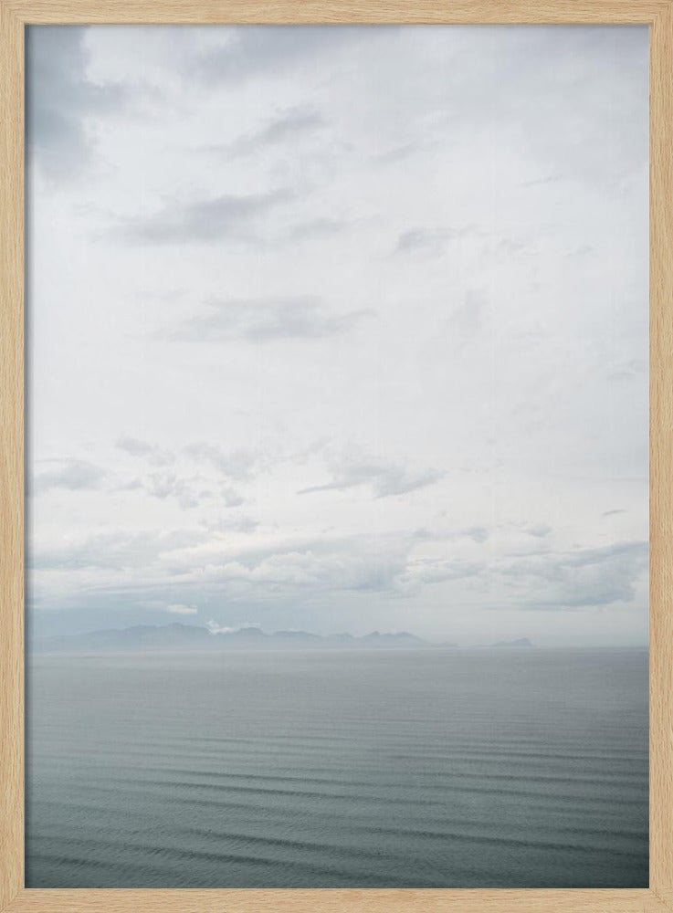 Misty Ocean Calm | Poster