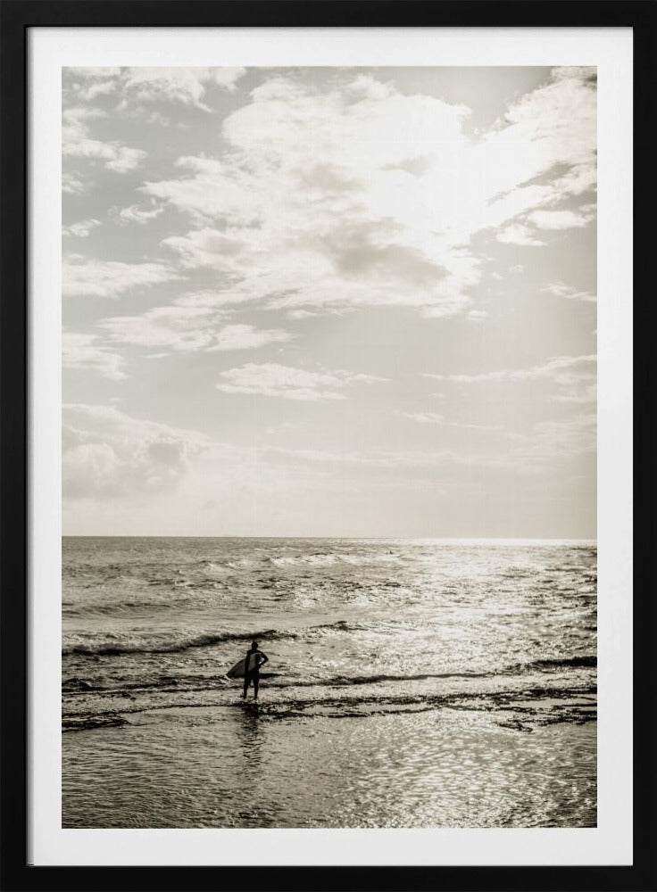 Surfer&#039;s Dawn Peace | Poster