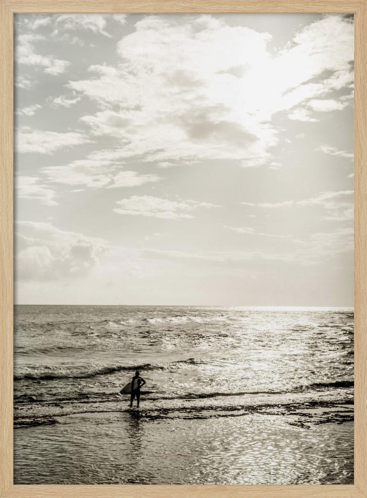 Surfer&#039;s Dawn Peace | Poster