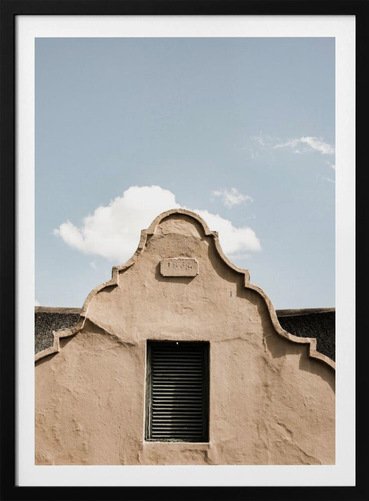 Vintage Gable With An Arched Window | Poster
