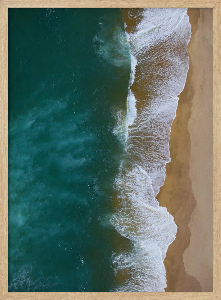 Ocean Waves Or Stormy Skies | Poster