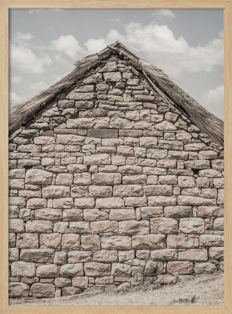 Stone Roofscape | Poster