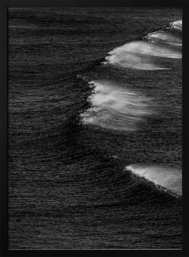 Mesmerizing Motion Of Ocean Waves | Poster