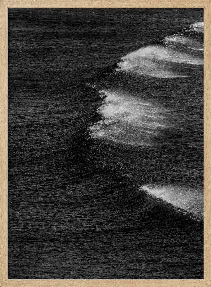 Mesmerizing Motion Of Ocean Waves | Poster