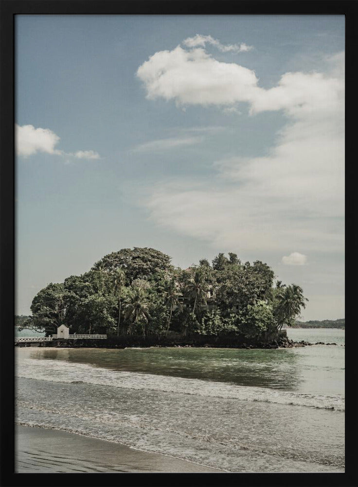 Serene Island landscape | Poster