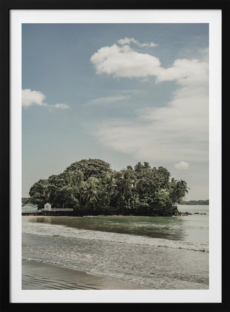 Serene Island landscape | Poster