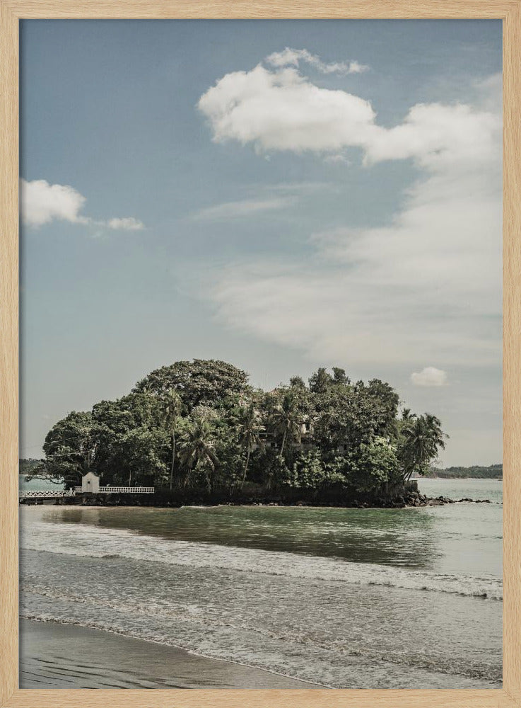 Serene Island landscape | Poster