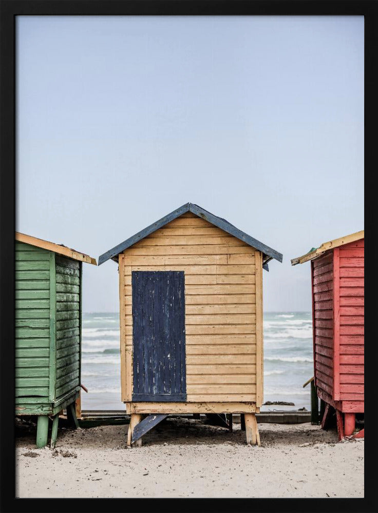 Colorful Beach Huts | Poster