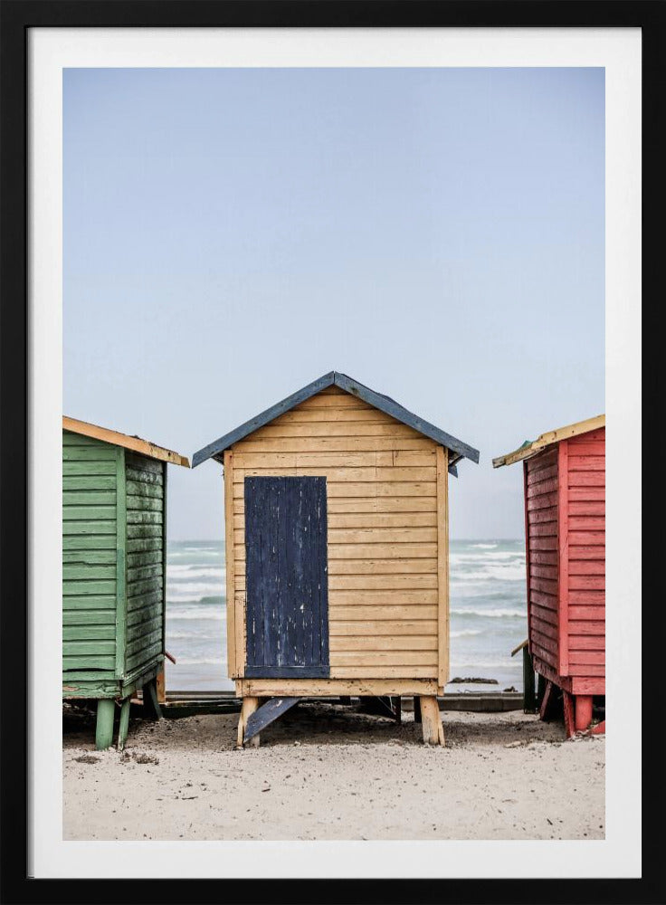 Colorful Beach Huts | Poster