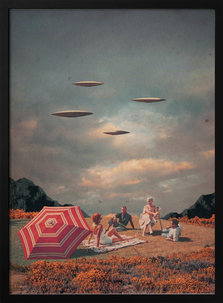 Pretend They Never Came | Poster