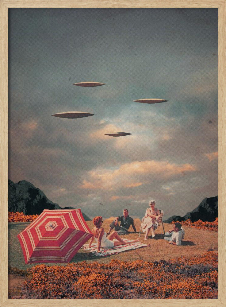 Pretend They Never Came | Poster