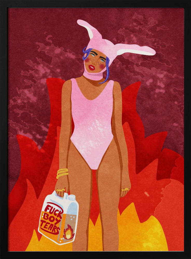 Girl On Fire | Poster