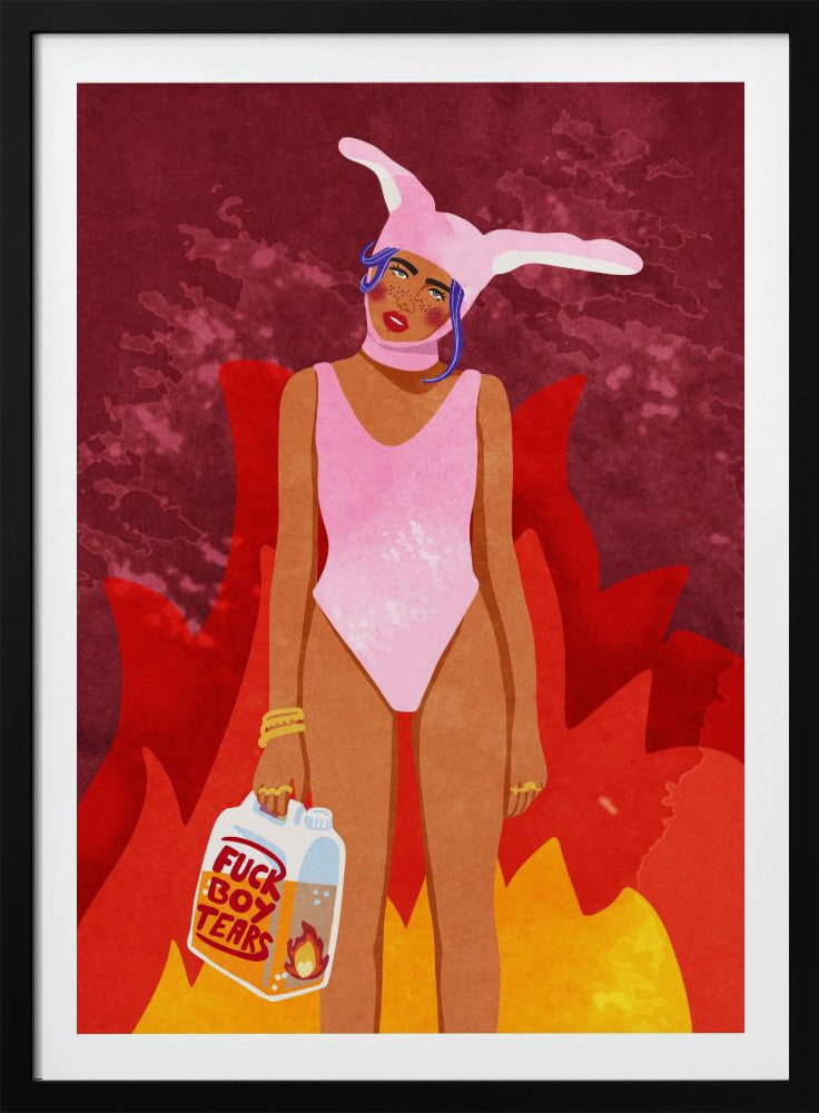 Girl On Fire | Poster